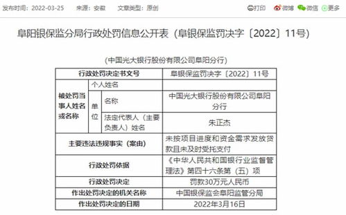 銀行高管終身禁業(yè)敲響警鐘 光大阜陽分行原行長邵杰受賄案揭示金融外包風險